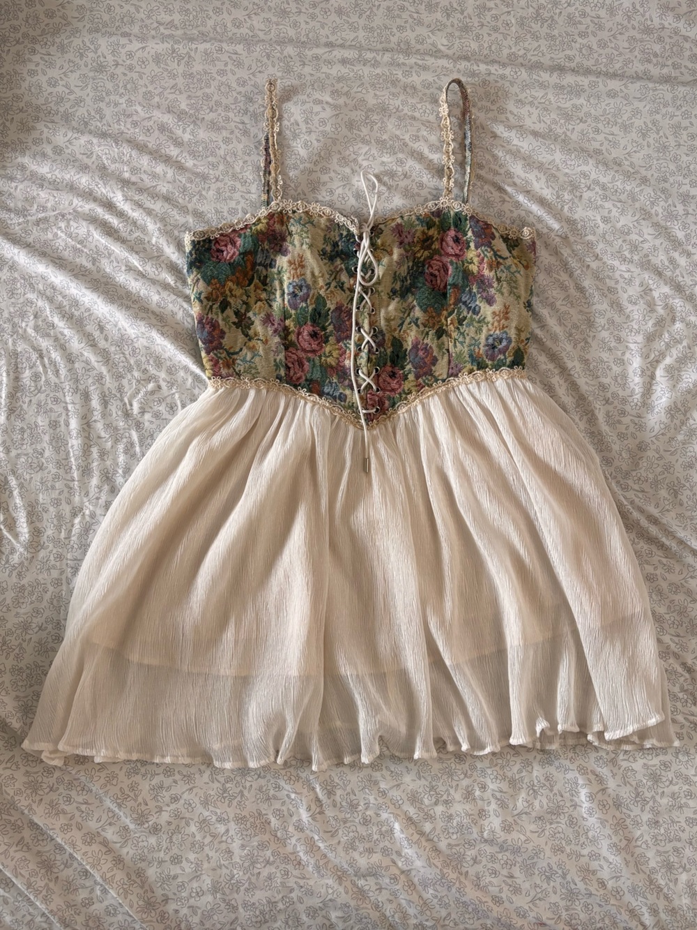 Cider Floral Corset Dress